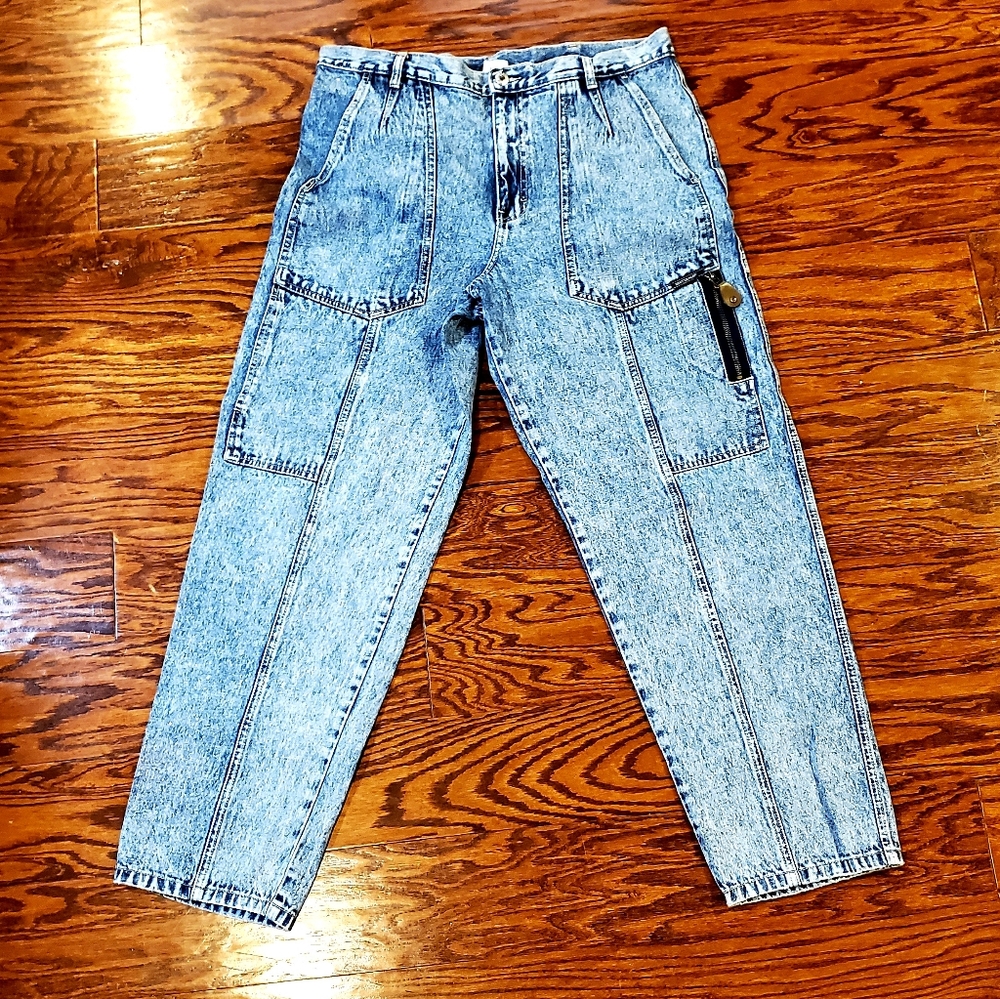 Vintage Brittania Acid Washed Jeans 36x30